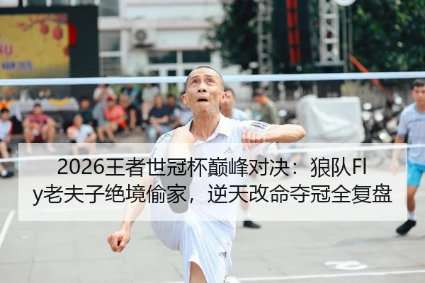 2026王者世冠杯巅峰对决：狼队Fly老夫子绝境偷家，逆天改命夺冠全复盘